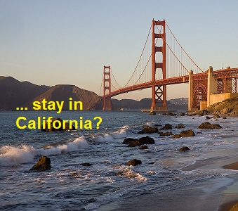 How long are you going to stay in California?